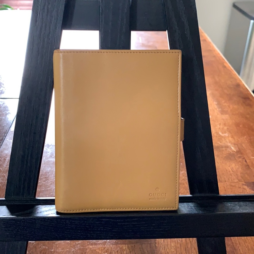 Authentic Gucci Leather Agenda PM